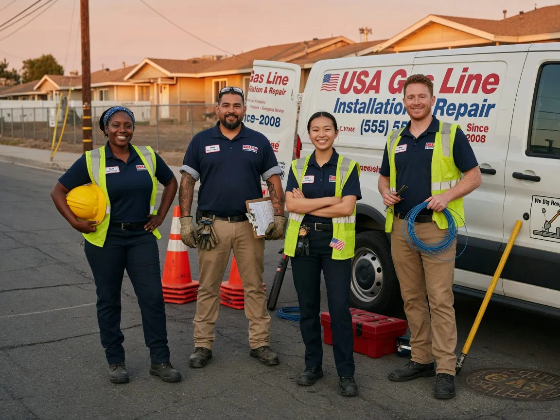Gas Line Installation company in Midlothian, TX